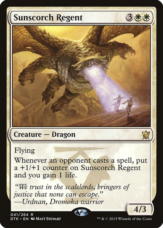 Sunscorch Regent [Dragons of Tarkir] | I Want That Stuff Brandon