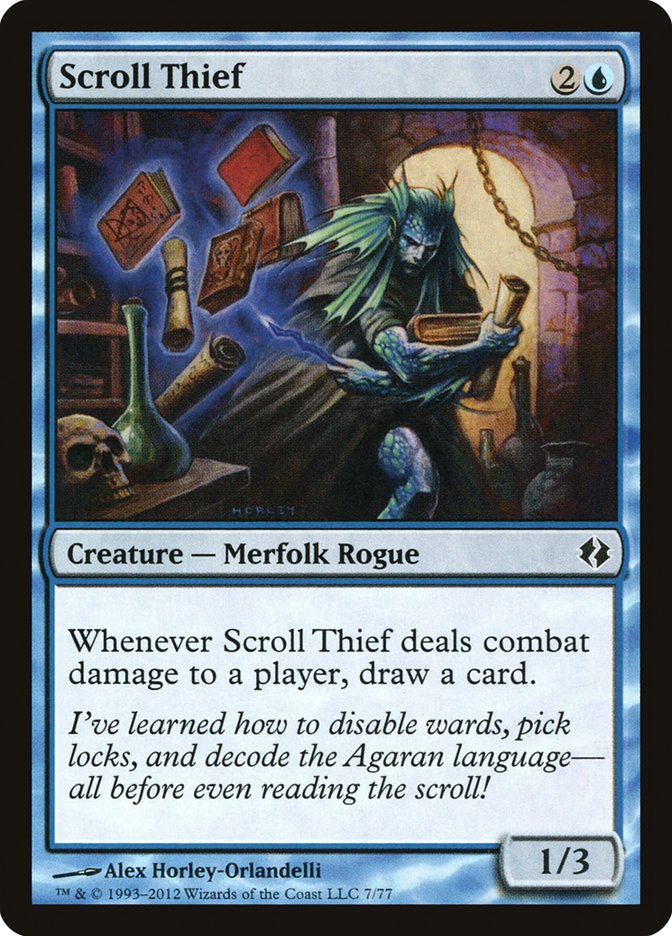 Scroll Thief [Duel Decks: Venser vs. Koth] | I Want That Stuff Brandon