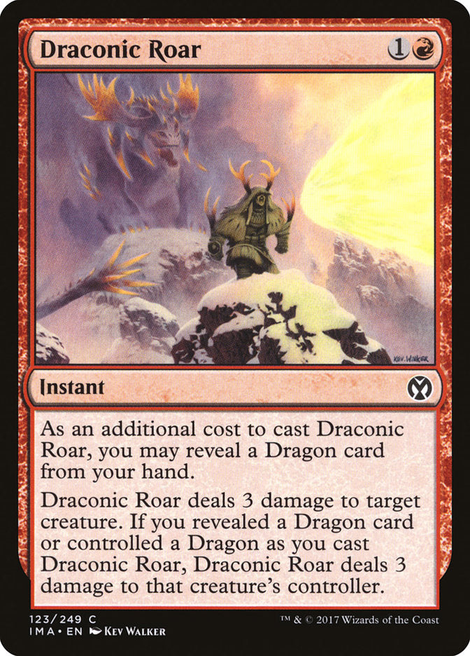 Draconic Roar [Iconic Masters] | I Want That Stuff Brandon