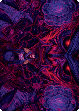 Reckoner Shakedown Art Card [Kamigawa: Neon Dynasty Art Series] | I Want That Stuff Brandon