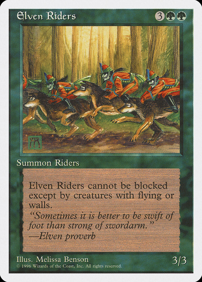 Elven Riders [Introductory Two-Player Set] | I Want That Stuff Brandon