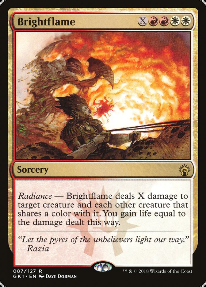 Brightflame [Guilds of Ravnica Guild Kit] | I Want That Stuff Brandon