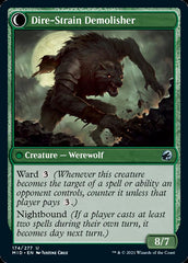 Burly Breaker // Dire-Strain Demolisher [Innistrad: Midnight Hunt] | I Want That Stuff Brandon