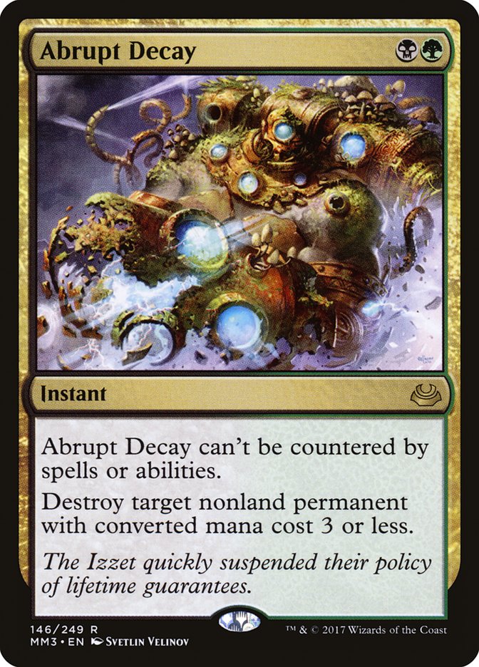 Abrupt Decay [Modern Masters 2017] | I Want That Stuff Brandon