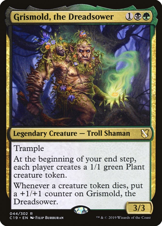 Grismold, the Dreadsower [Commander 2019] | I Want That Stuff Brandon