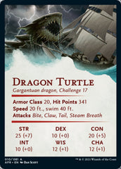 Dragon Turtle Art Card [Dungeons & Dragons: Adventures in the Forgotten Realms Art Series] | I Want That Stuff Brandon