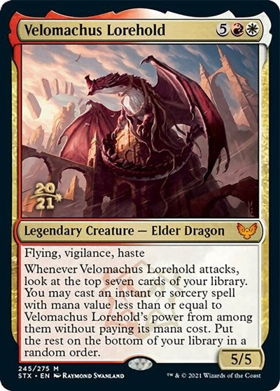 Velomachus Lorehold [Strixhaven: School of Mages Prerelease Promos] | I Want That Stuff Brandon