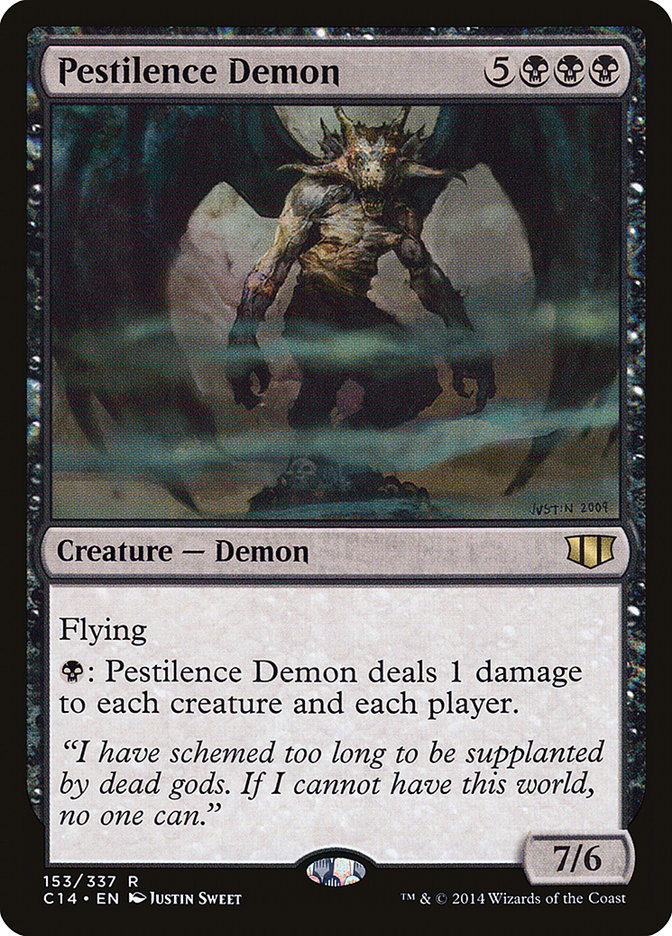 Pestilence Demon [Commander 2014] | I Want That Stuff Brandon