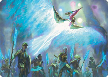 Otharri, Suns' Glory Art Card [Phyrexia: All Will Be One Art Series] | I Want That Stuff Brandon