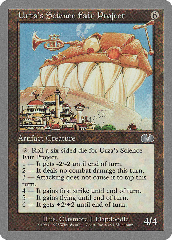 Urza's Science Fair Project [Unglued] | I Want That Stuff Brandon