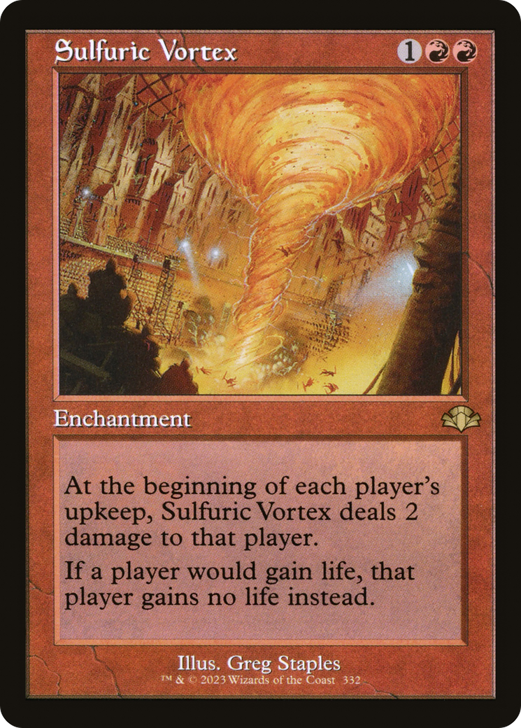 Sulfuric Vortex (Retro) [Dominaria Remastered] | I Want That Stuff Brandon