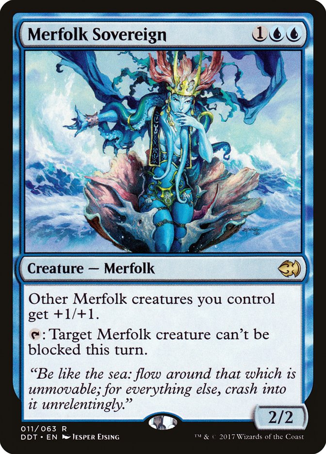 Merfolk Sovereign [Duel Decks: Merfolk vs. Goblins] | I Want That Stuff Brandon