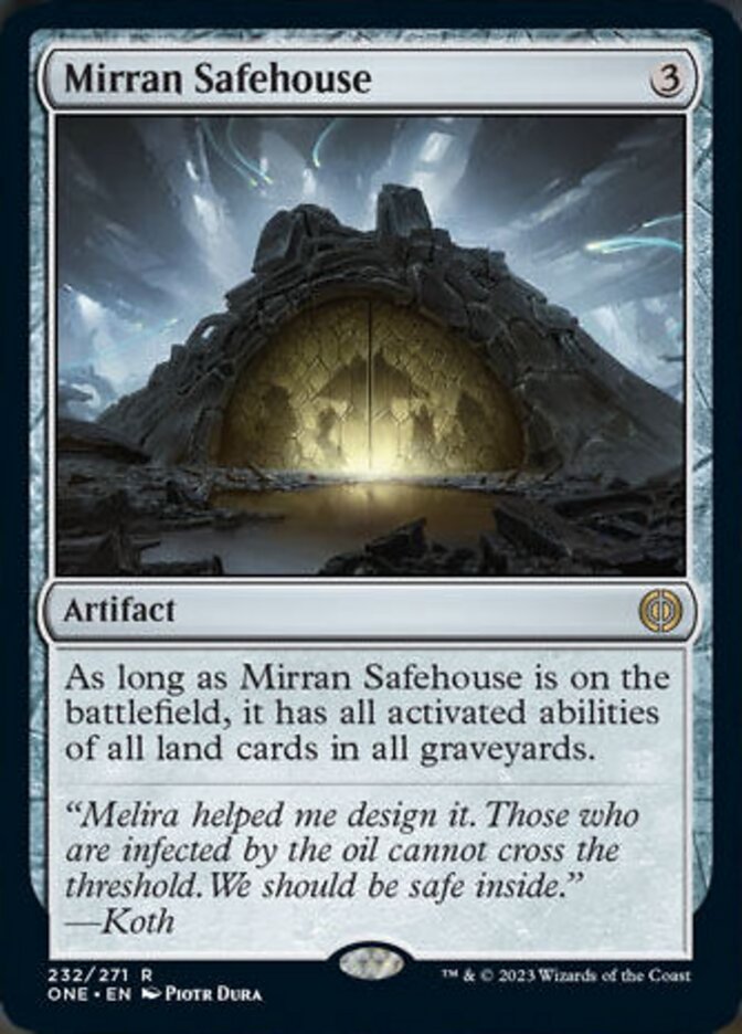 Mirran Safehouse [Phyrexia: All Will Be One] | I Want That Stuff Brandon