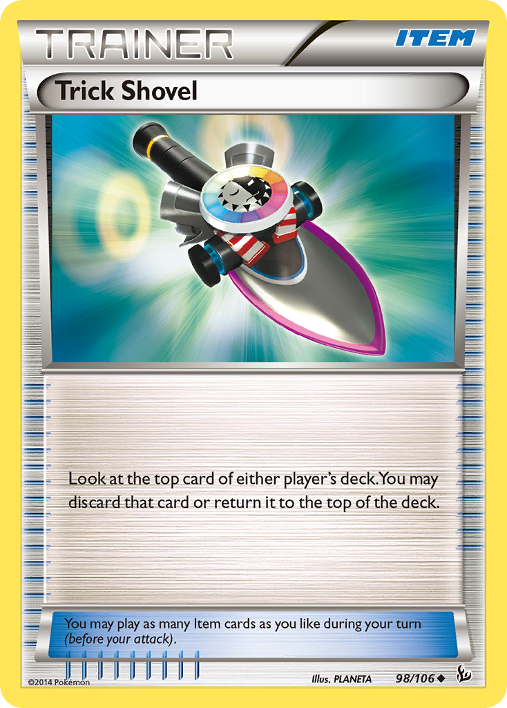 Trick Shovel (98/106) [XY: Flashfire] | I Want That Stuff Brandon