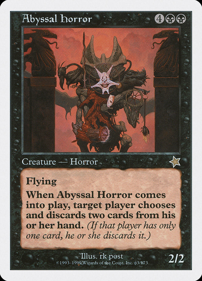 Abyssal Horror [Starter 1999] | I Want That Stuff Brandon