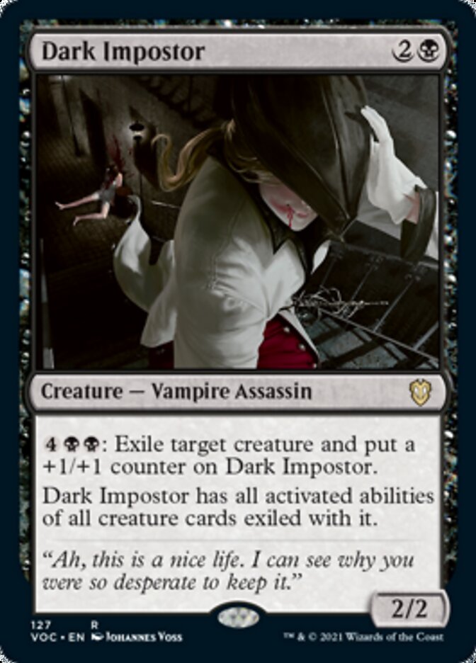 Dark Impostor [Innistrad: Crimson Vow Commander] | I Want That Stuff Brandon