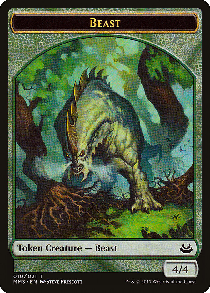 Beast Token (010/021) [Modern Masters 2017 Tokens] | I Want That Stuff Brandon