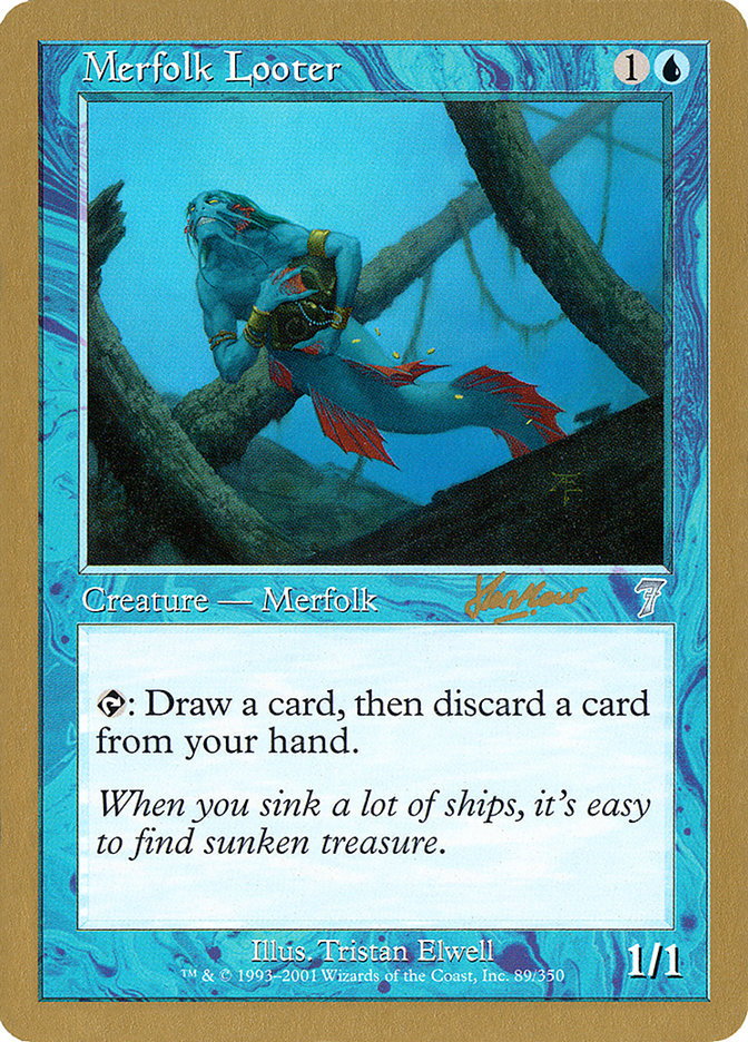 Merfolk Looter (Sim Han How) [World Championship Decks 2002] | I Want That Stuff Brandon