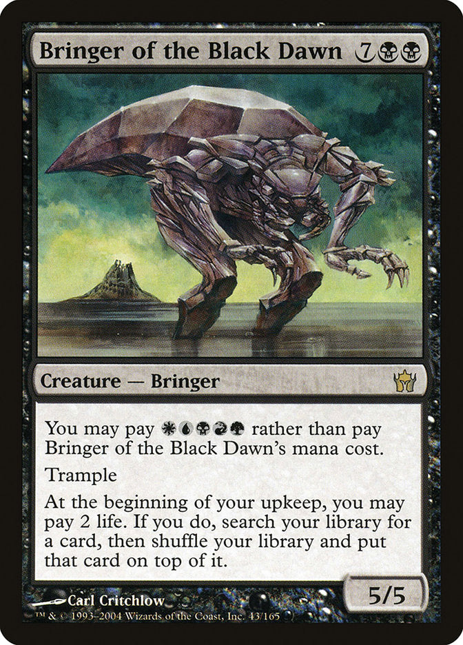 Bringer of the Black Dawn [Fifth Dawn] | I Want That Stuff Brandon