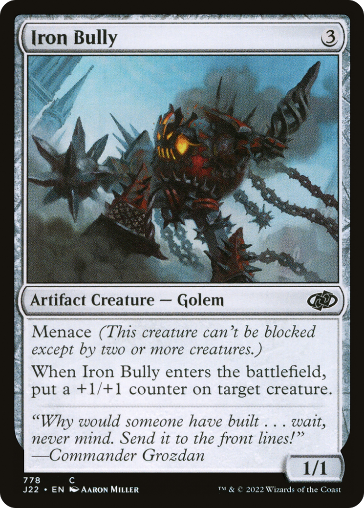 Iron Bully [Jumpstart 2022] | I Want That Stuff Brandon