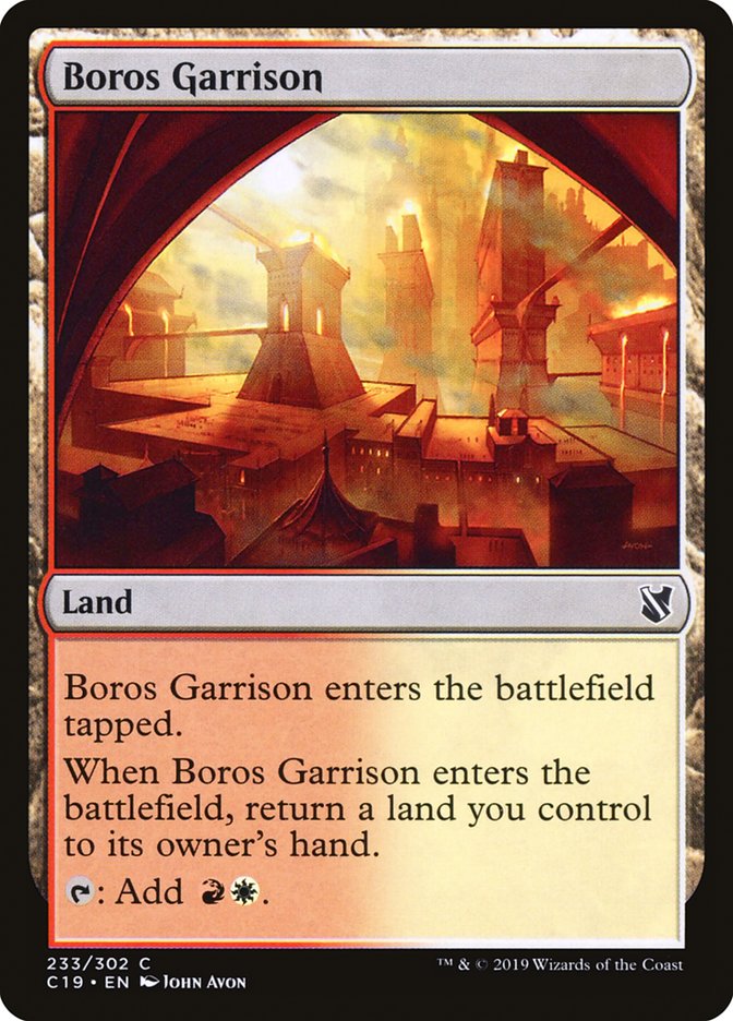 Boros Garrison [Commander 2019] | I Want That Stuff Brandon
