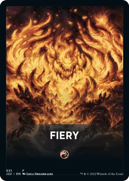 Fiery Theme Card [Jumpstart 2022 Front Cards] | I Want That Stuff Brandon