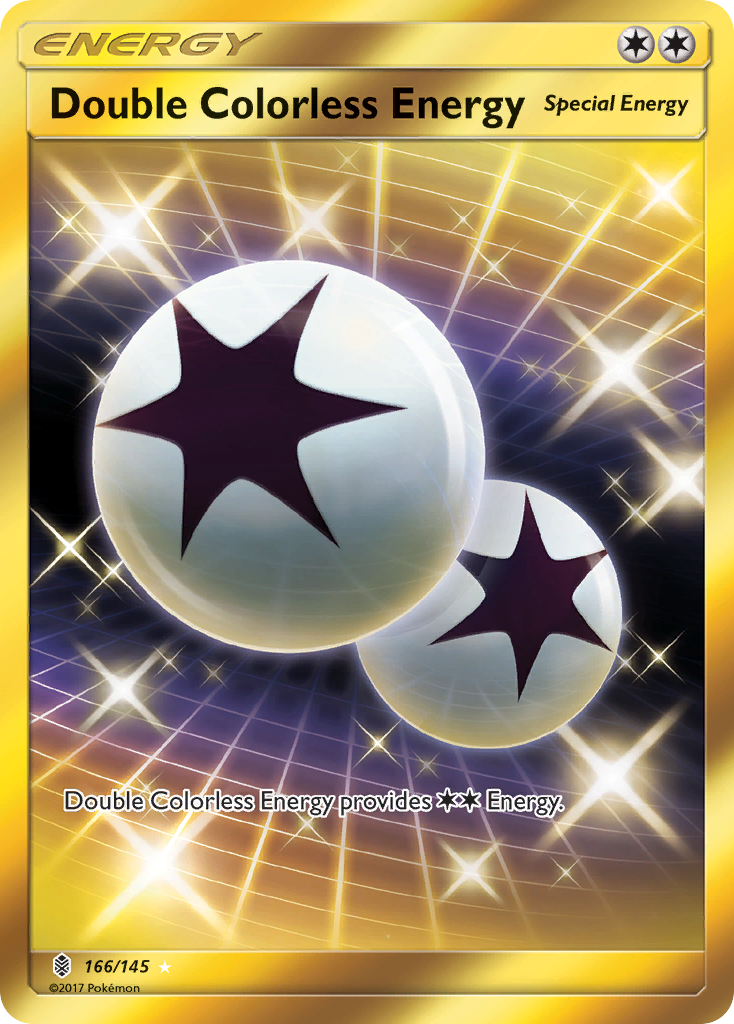 Double Colorless Energy (166/145) [Sun & Moon: Guardians Rising] | I Want That Stuff Brandon