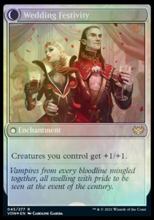 Wedding Announcement // Wedding Festivity [Innistrad: Crimson Vow Prerelease Promos] | I Want That Stuff Brandon