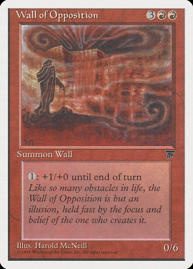 Wall of Opposition [Chronicles] | I Want That Stuff Brandon