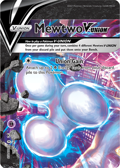 Mewtwo V-Union (SWSH159) [Sword & Shield: Black Star Promos] | I Want That Stuff Brandon