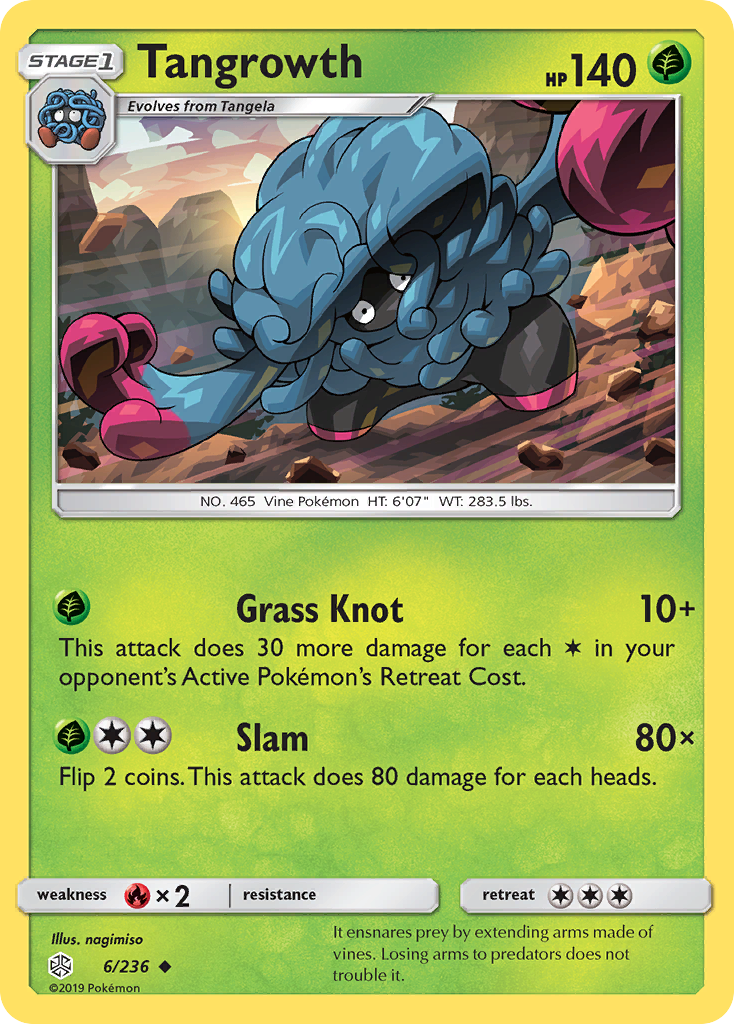 Tangrowth (6/236) [Sun & Moon: Cosmic Eclipse] | I Want That Stuff Brandon