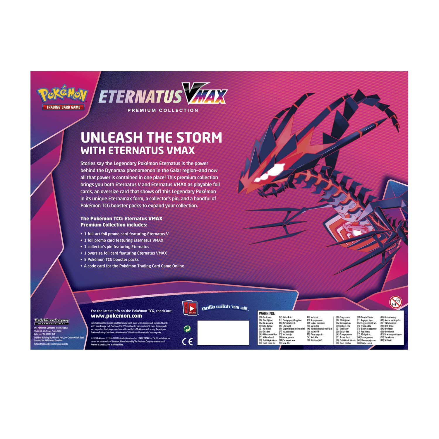 Sword & Shield: Darkness Ablaze - Premium Collection (Eternatus VMAX) | I Want That Stuff Brandon