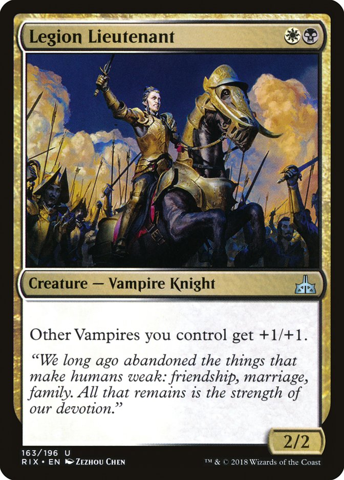 Legion Lieutenant [Rivals of Ixalan] | I Want That Stuff Brandon