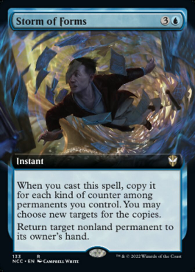 Storm of Forms (Extended Art) [Streets of New Capenna Commander] | I Want That Stuff Brandon
