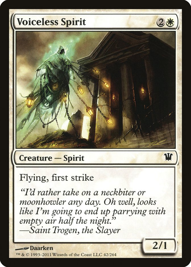 Voiceless Spirit [Innistrad] | I Want That Stuff Brandon