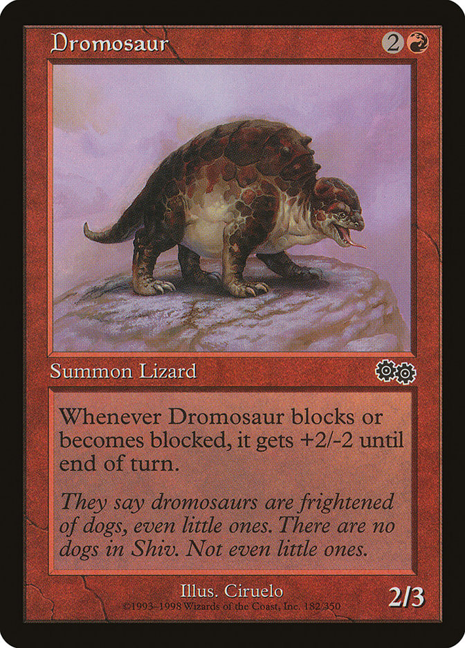 Dromosaur [Urza's Saga] | I Want That Stuff Brandon