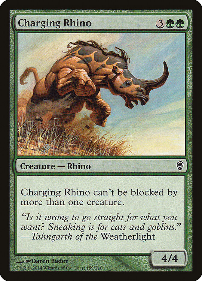 Charging Rhino [Conspiracy] | I Want That Stuff Brandon