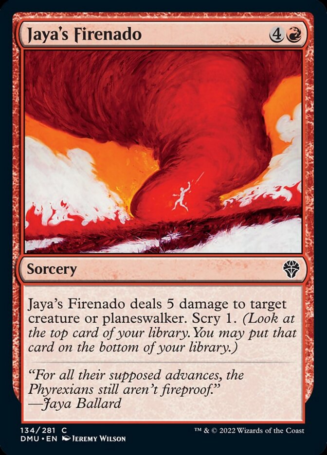 Jaya's Firenado [Dominaria United] | I Want That Stuff Brandon