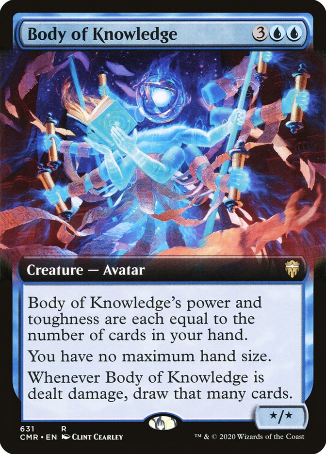 Body of Knowledge (Extended Art) [Commander Legends] | I Want That Stuff Brandon