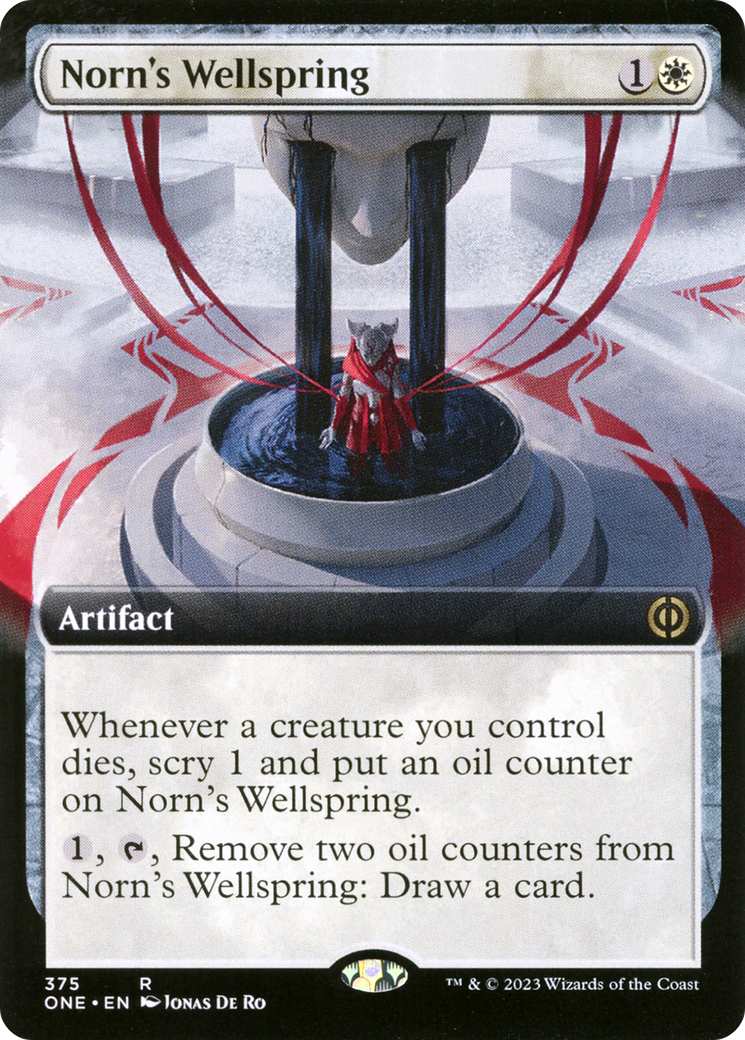 Norn's Wellspring (Extended Art) [Phyrexia: All Will Be One] | I Want That Stuff Brandon