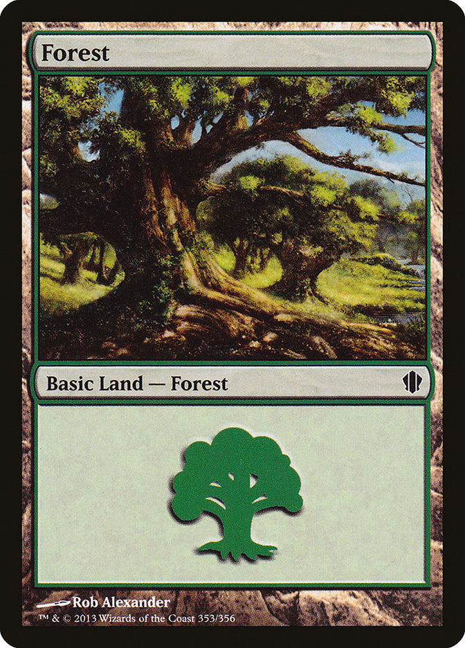 Forest (353) [Commander 2013] | I Want That Stuff Brandon