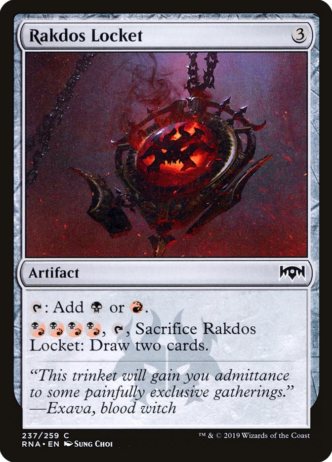 Rakdos Locket [Ravnica Allegiance] | I Want That Stuff Brandon