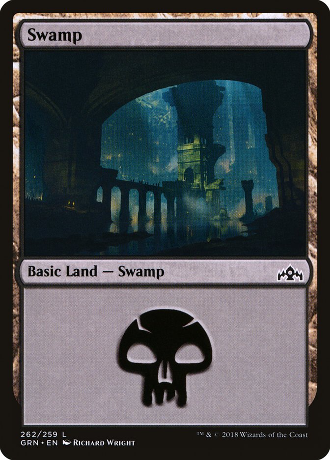Swamp (262) [Guilds of Ravnica] | I Want That Stuff Brandon