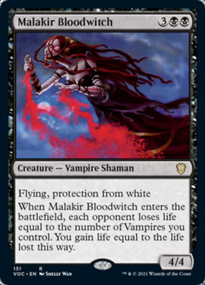 Malakir Bloodwitch [Innistrad: Crimson Vow Commander] | I Want That Stuff Brandon