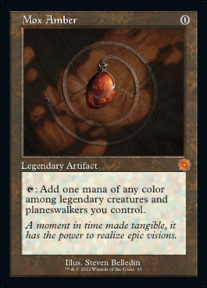 Mox Amber (Retro) [The Brothers' War Retro Artifacts] | I Want That Stuff Brandon