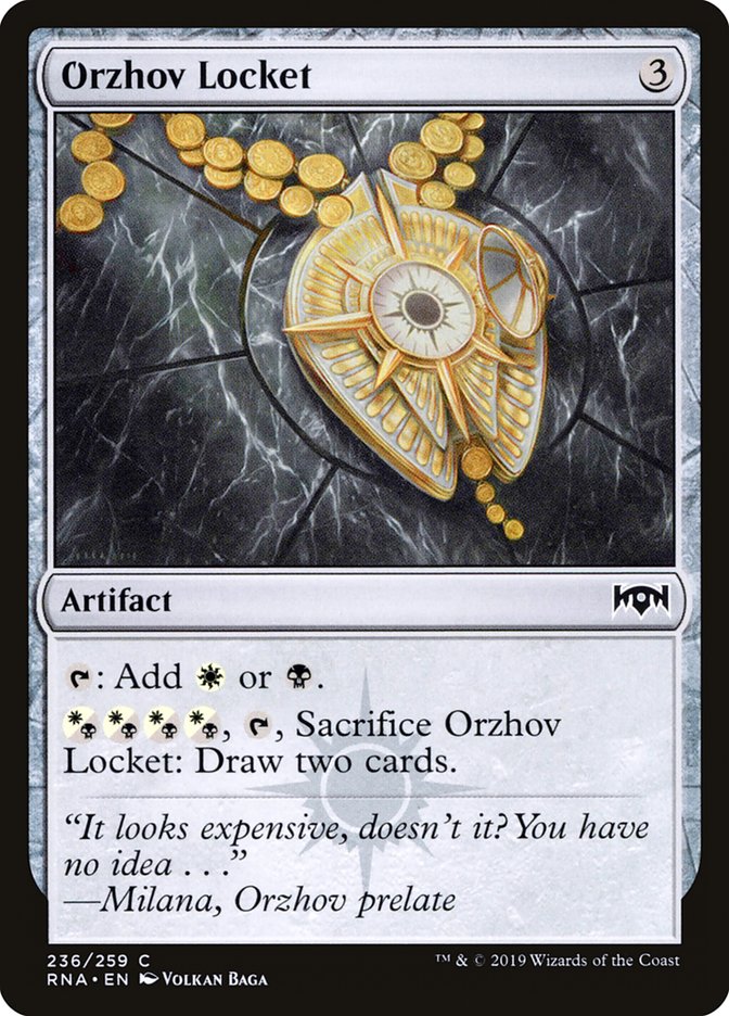 Orzhov Locket [Ravnica Allegiance] | I Want That Stuff Brandon