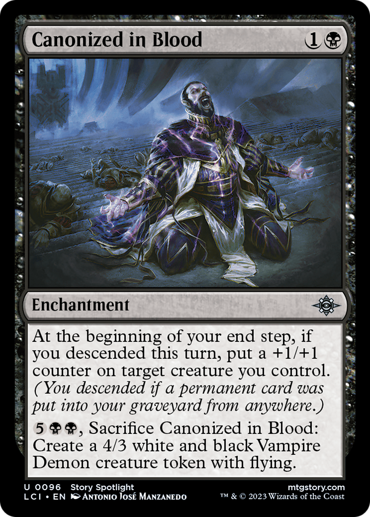 Canonized in Blood [The Lost Caverns of Ixalan] | I Want That Stuff Brandon
