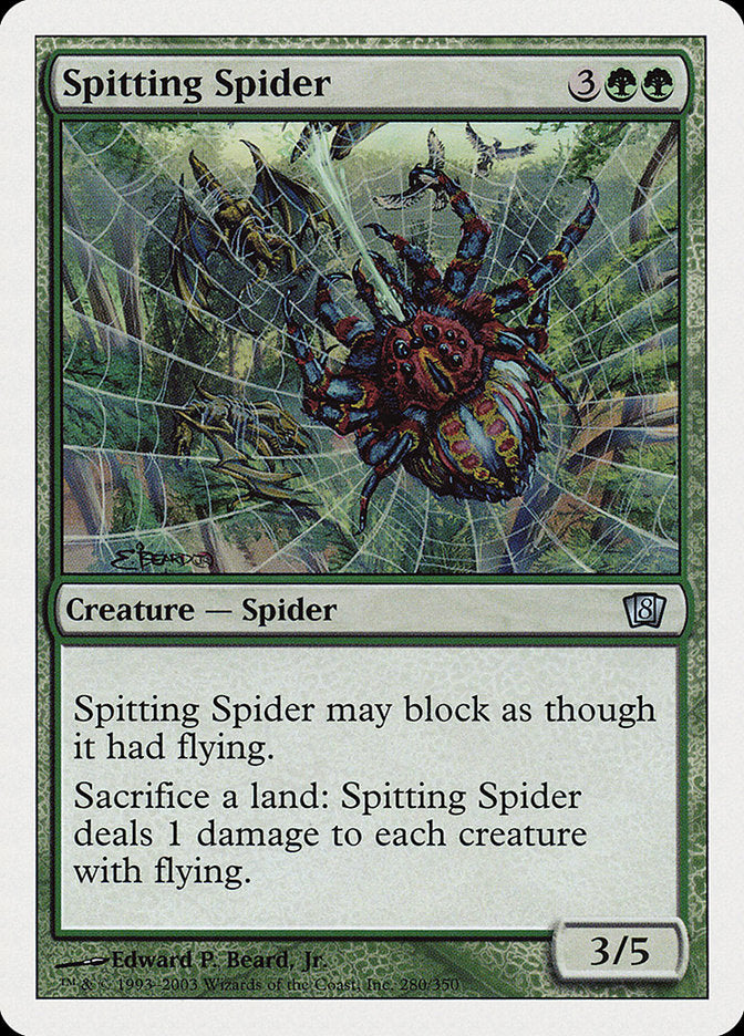 Spitting Spider [Eighth Edition] | I Want That Stuff Brandon