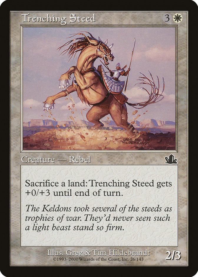 Trenching Steed [Prophecy] | I Want That Stuff Brandon