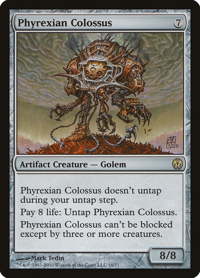 Phyrexian Colossus [Duel Decks: Phyrexia vs. the Coalition] | I Want That Stuff Brandon
